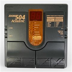 Zoom 504 Acoustic Compact Multi Effect Processor Guitar Effect Pedal